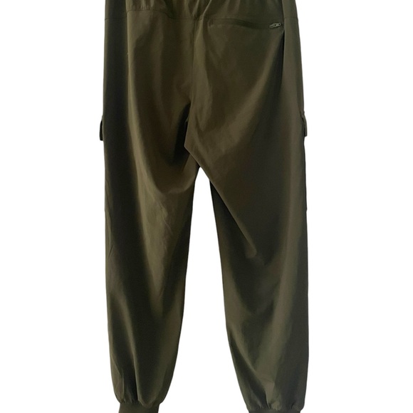 All In Motion Womens  Khaki Green Active Wear Jogger Cargo Pants Sz Small - Picture 9 of 10